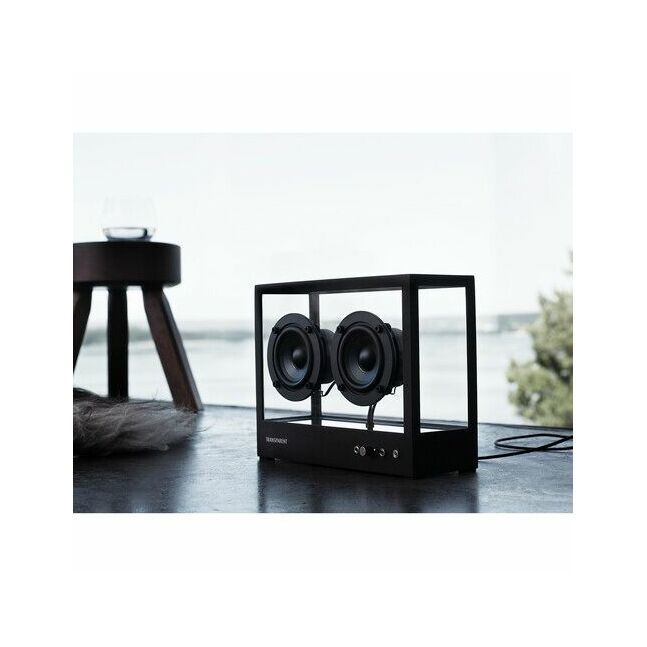 Small Transparent Speaker /STS-B/ Black - Speaker