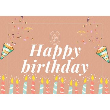 HAPPY BIRTHDAY