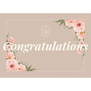 CONGRATULATIONS
