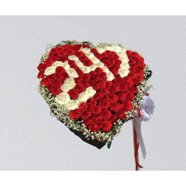 Хайрцагтай сарнайн баглаа