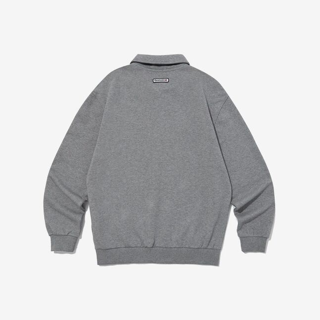 Vector half zip-up sweatshirt
