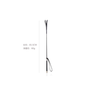Iron handle leathe whip