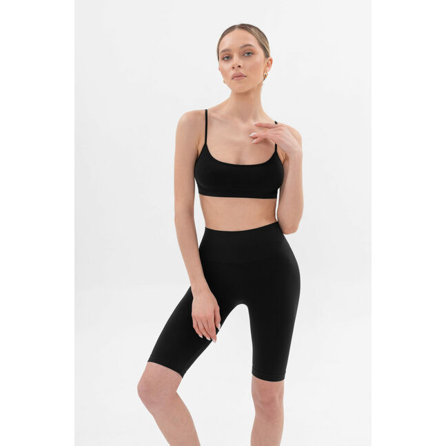 WHITE BASIC BRA TOP black