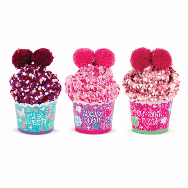 10048 MIR 3C4G Socks So Sweet- 3pk cupcake socks