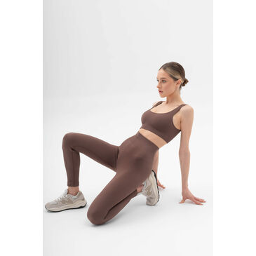 Power Rib High Rise Leggings brown