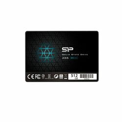 Silicon power Ace A55, 512GB, 2.5 SATA III SSD, black