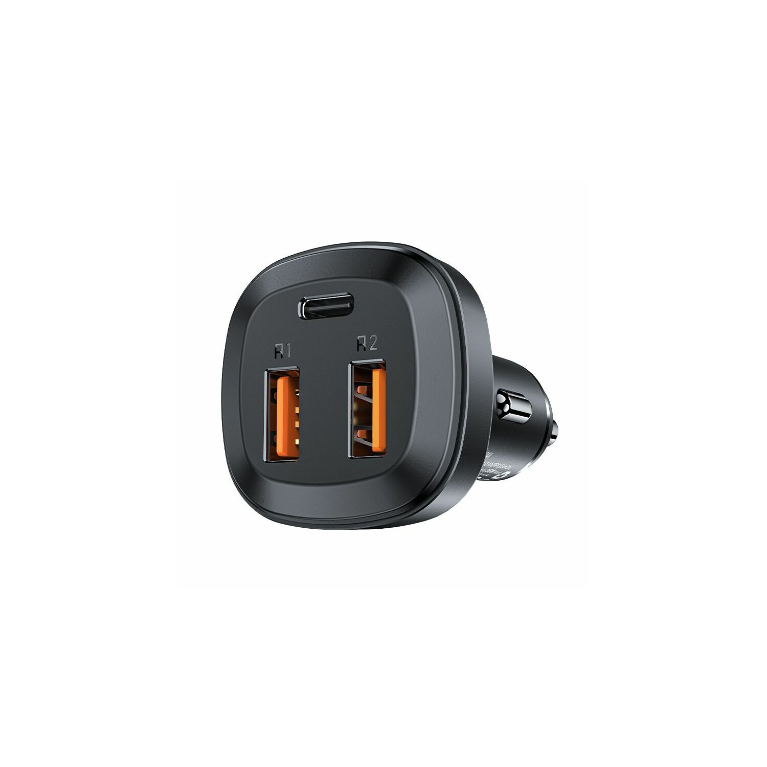 Acefast 66W Car Charger /2*USB-A + USB-C, 3 Port/
