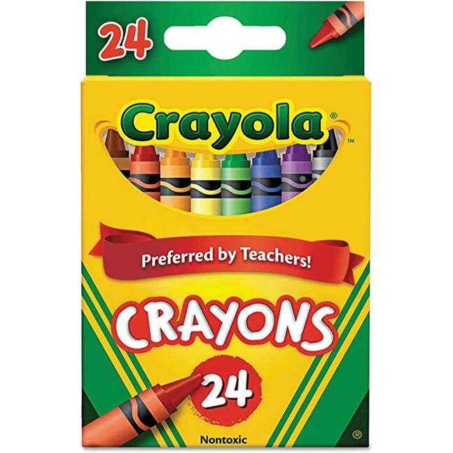 52-3024 Crayons 24CT GREE
