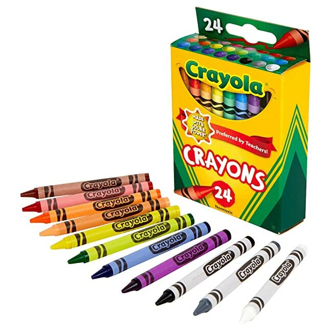 52-3024 Crayons 24CT GREE