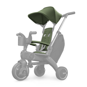 Doona Liki Хүүхдийн 3 дугуйтын зөөлөвч ц/ногоон