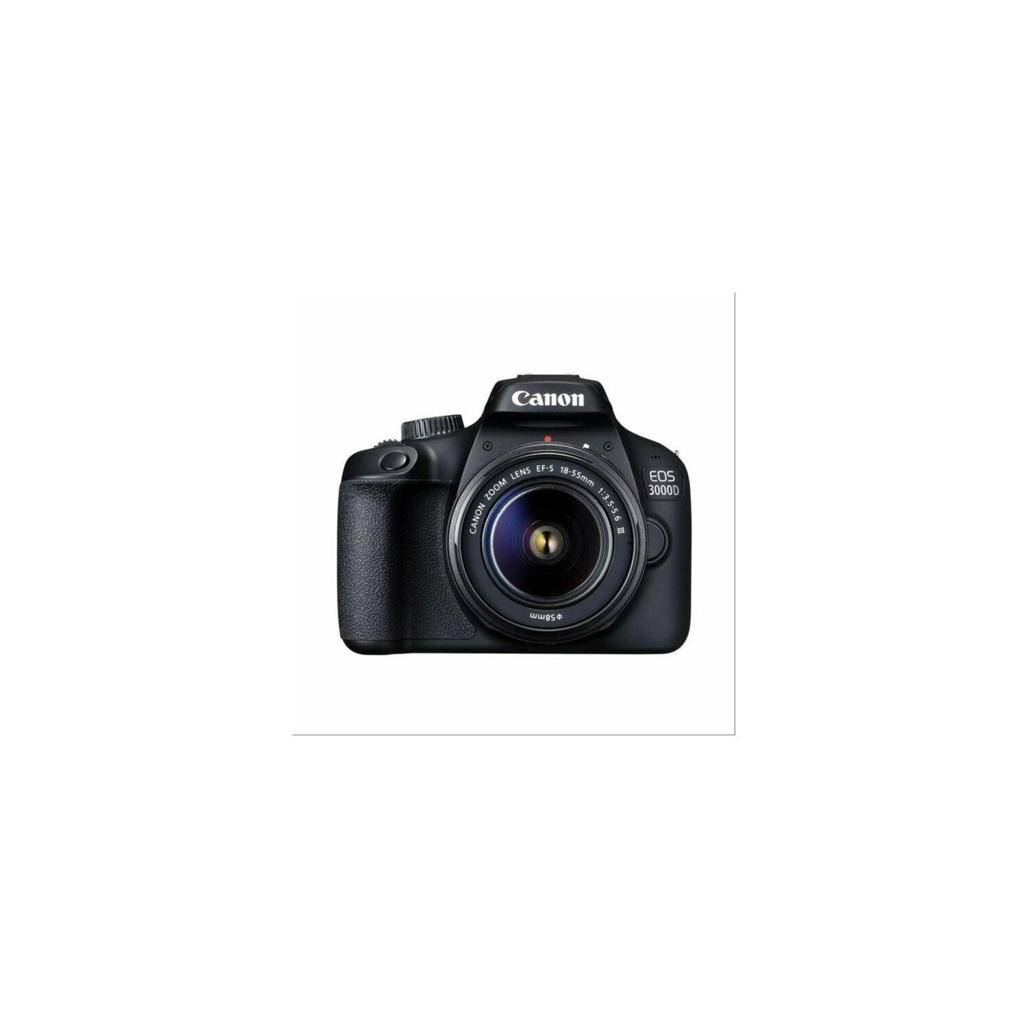 Canon EOS 3000D (W) w/18-55 DC III (DIGIC 4+, 18pixel, APS-C, 9point AF, ISO 100 - 6400, 3 fps, 2.7 inch, 230,000 dots) 2629C008AA - 13200000302