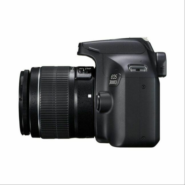 Canon EOS 3000D (W) w/18-55 DC III (DIGIC 4+, 18pixel, APS-C, 9point AF, ISO 100 - 6400, 3 fps, 2.7 inch, 230,000 dots) 2629C008AA - 13200000302