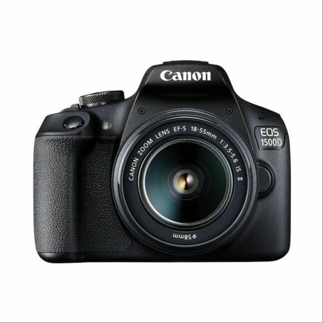 Canon EOS 1500D (W) w/18-55 IS II (DIGIC 4+, 24.1pixel, APS-C, 9 point AF, ISO 100 – 6400, 3 fps, 92000 dots) 2729C006AA - 101012100000202