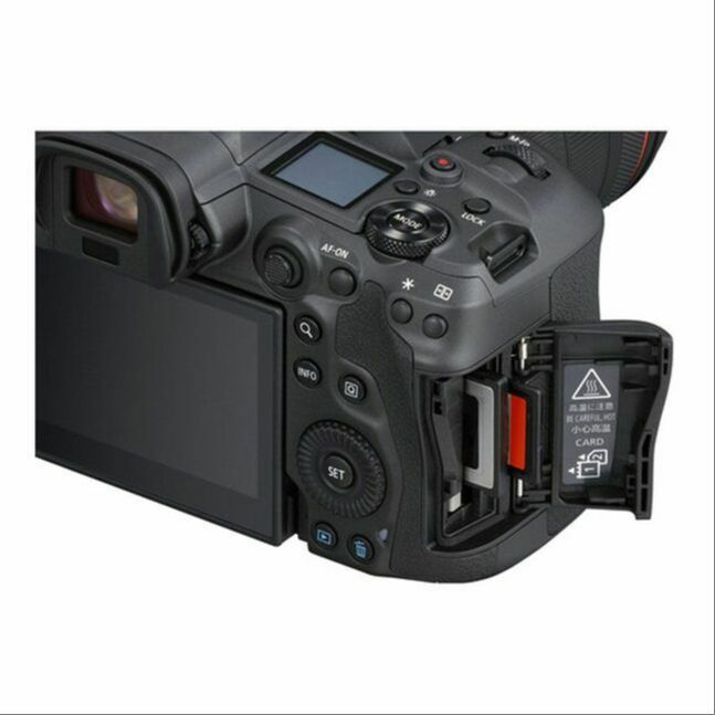 Canon EOS R5 Body Mirrorless, (DIGIC X, 45MP Full-Frame CMOS, 5.940 AF point , ISO 100-51.200, 20fps, LCD 3.2 inch, 2.100.000 dots, 8K DCI, 4K DCI 120fps, Wi-Fi, 2 x SDCF), 4147C007