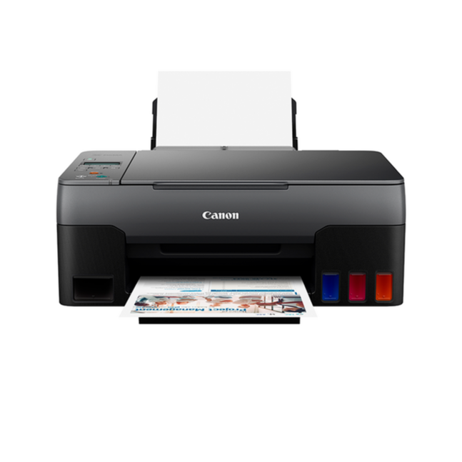 Canon PIXMA G2020 (Refillable Ink Tank MFP(Print, Scan & Copy), B&W 9.1ipm, Color 5ipm, A4, 4800x1200 pdi, USB2.0 Hi-Speed, GI-71 (black - 6000pages, color - 7700 pages) (MAC & OS) 4465C012AA