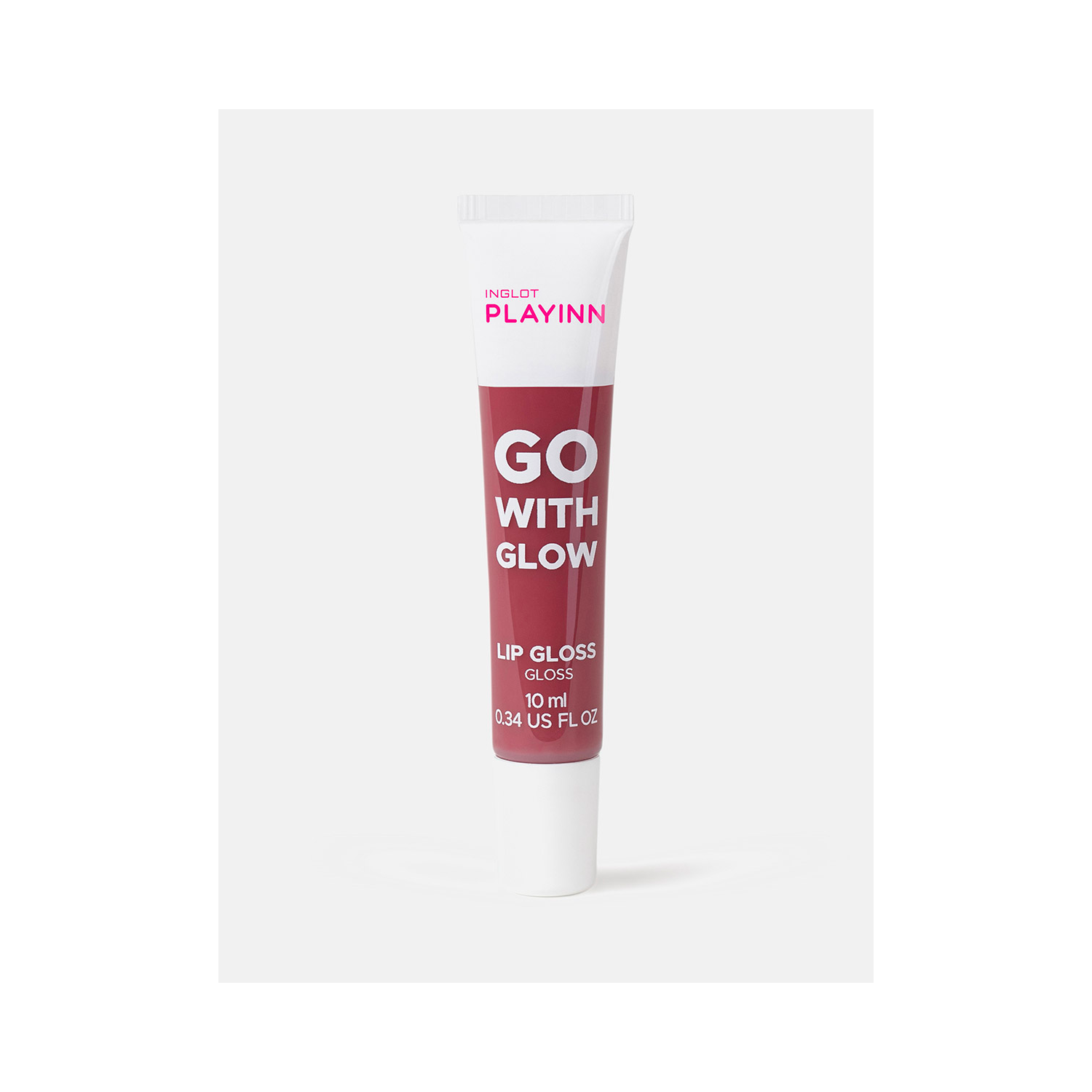 INGLOT PLAYINN GO WITH GLOW LIP GLOSS GO WITH #CHERRY