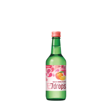 Soju 7 Drops Peach 12% 360 ml