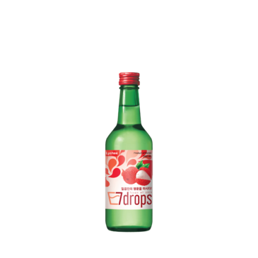 Soju 7 Drops Lychee 12% 360 ml