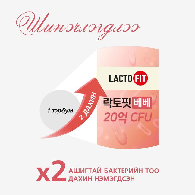 Лакто-Фит бэбэ 2000мг №60