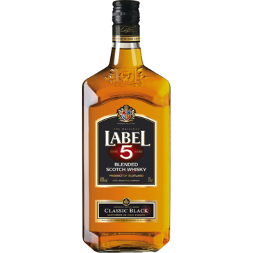 Label 5 Scotch Whisky 40% 1.0L 