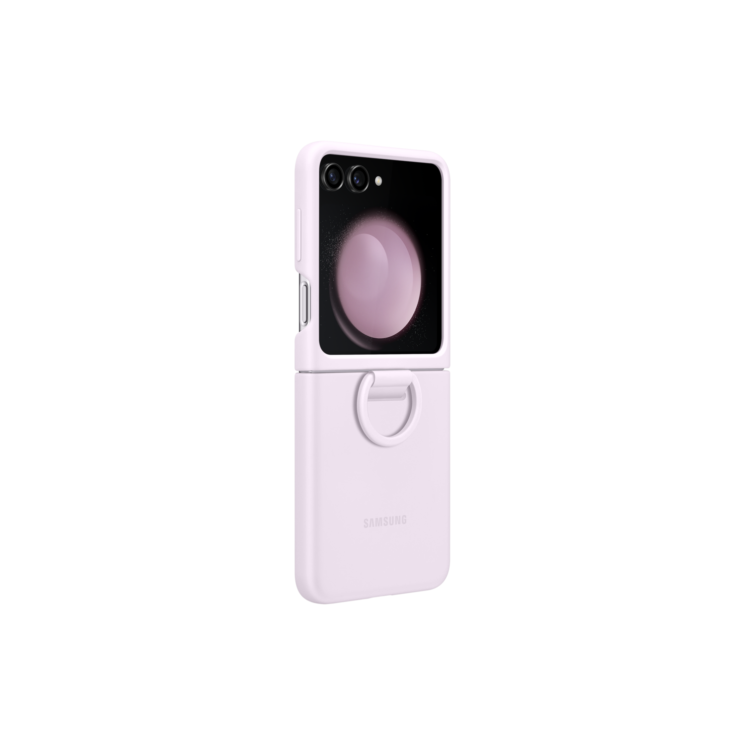 Z Flip5 Silicon case with Ring