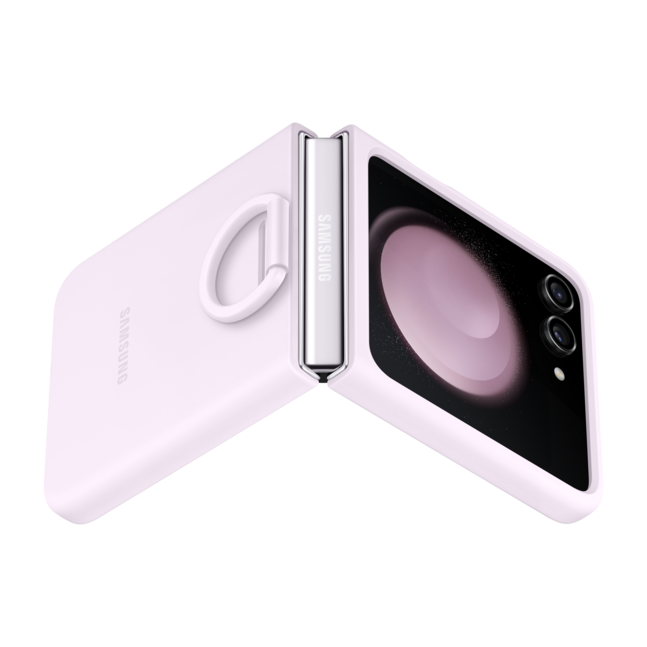 Z Flip5 Silicon case with Ring