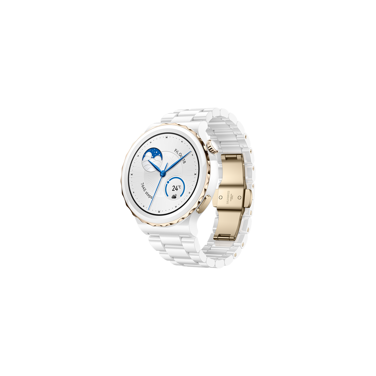 Huawei Watch GT3 Pro /43мм, Ceramic White/