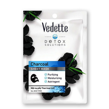Whitening Facial mask Charcoal 22 ml