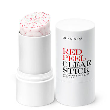 Red peel clear stick