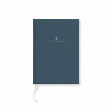 Notebook with linen cover A5 Blue