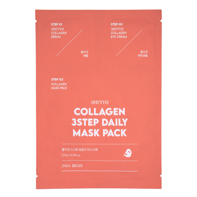 Энгүүн Collagen 3Step Daily Mask Pack