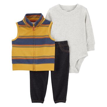 Хослол хөвгүүдийн шар жилеттэй