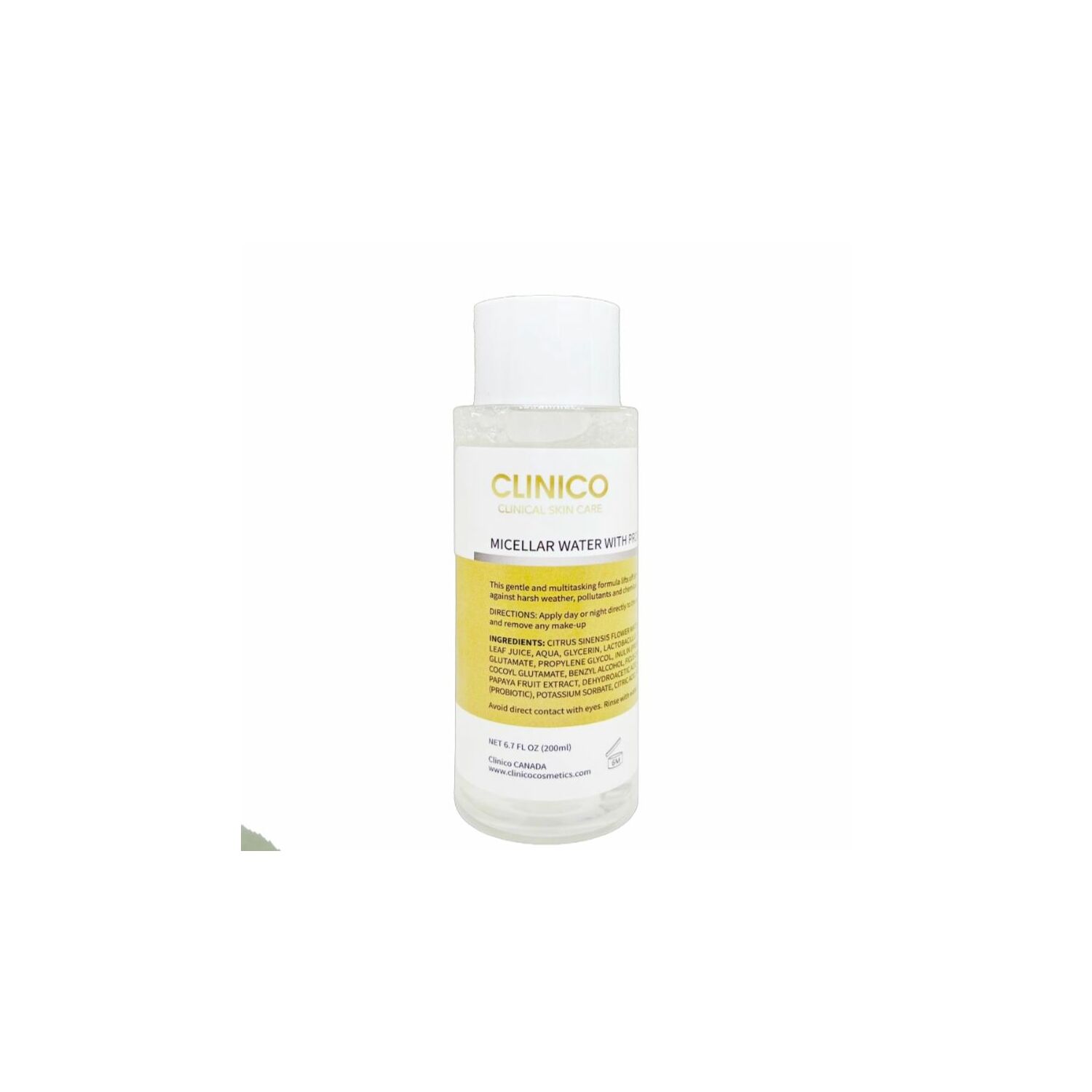 Micellar water with probiotics