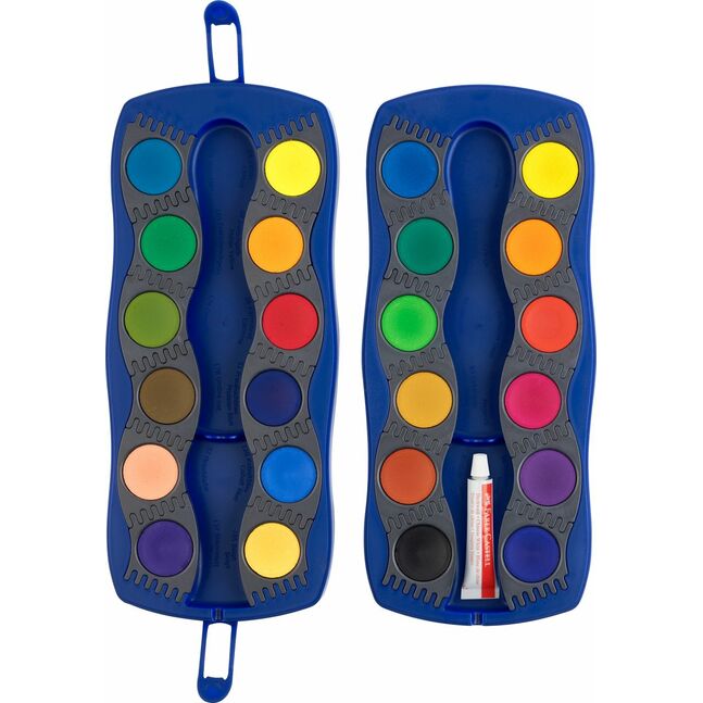 Connector paint box 24 colours blue