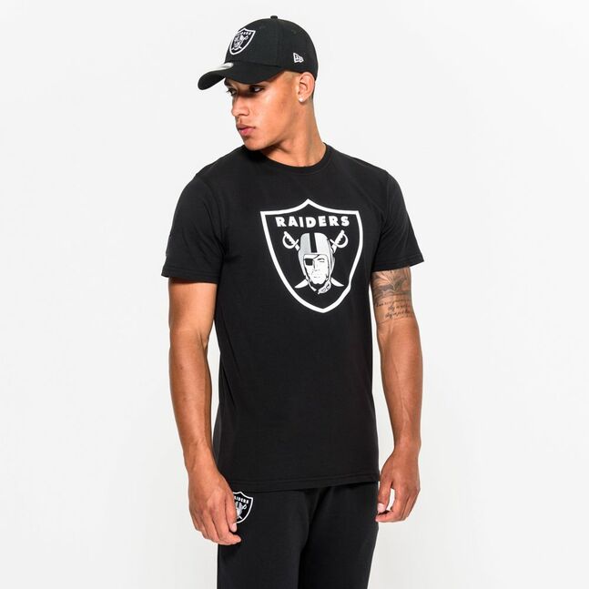 SS TEE RAIDERS OLD ENGLISH OAKRAI BLACK 