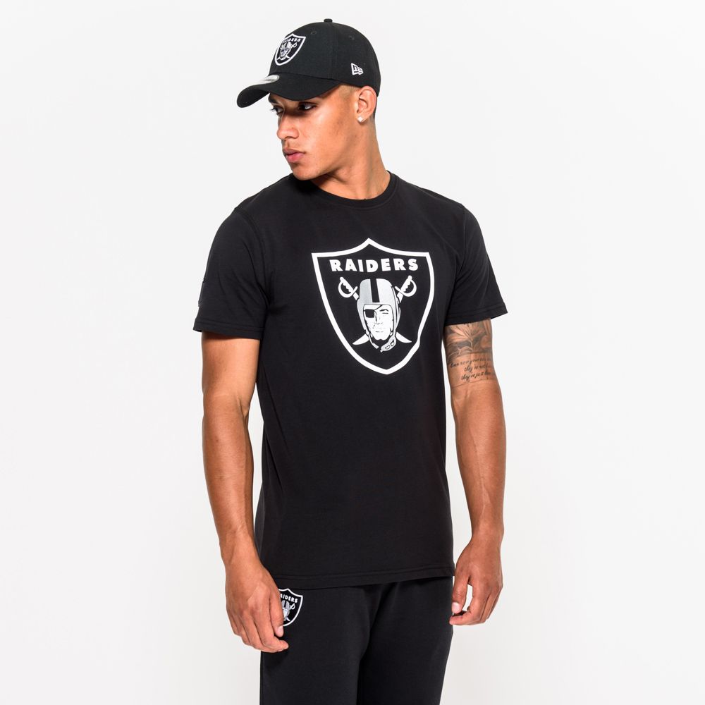 SS TEE RAIDERS OLD ENGLISH OAKRAI BLACK 