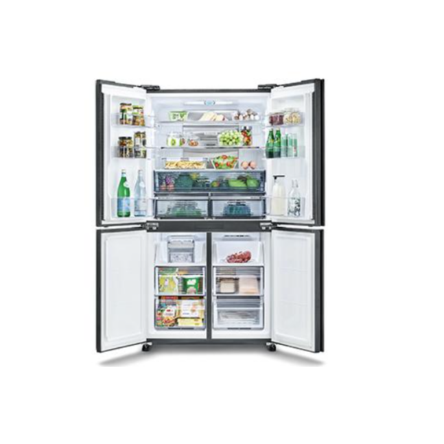 sharp sjf921vmss 4door, 750л, dark grey	