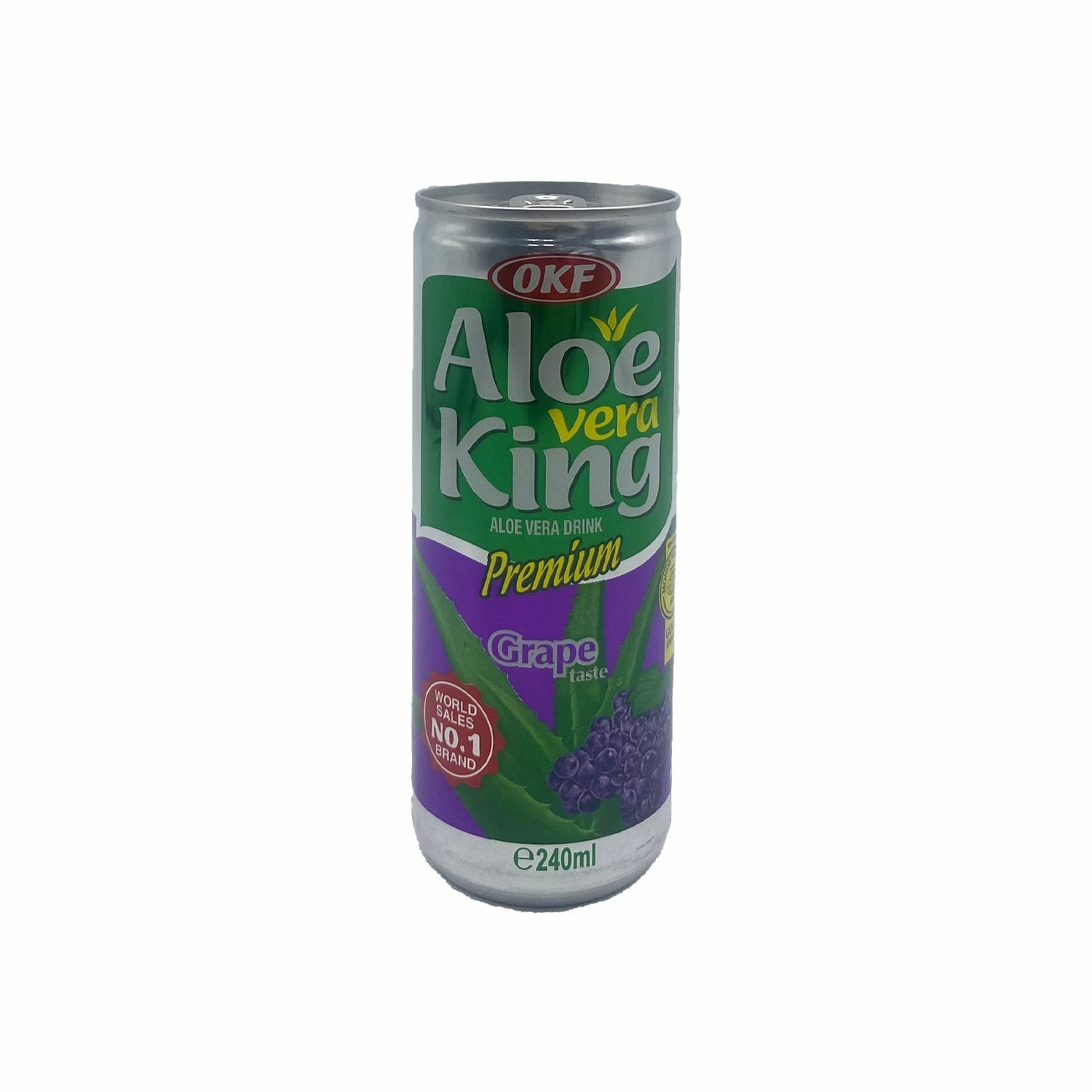 Жүүс Aloe king grape лаазтай 240мл №1