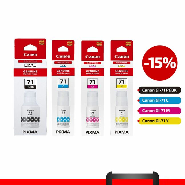 БАГЦ ХОР: Canon GI-71 Өнгөт принтерийн хор, for Pixma G1020, G2020 ...