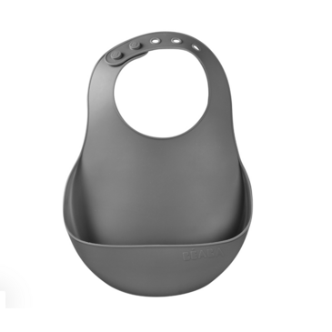 Beaba bib Шүлсэвч силикон саарал