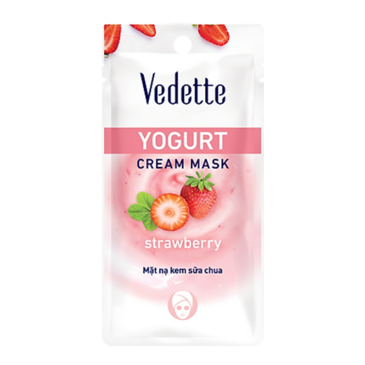 Strawberry yogurt cream mask 10 g