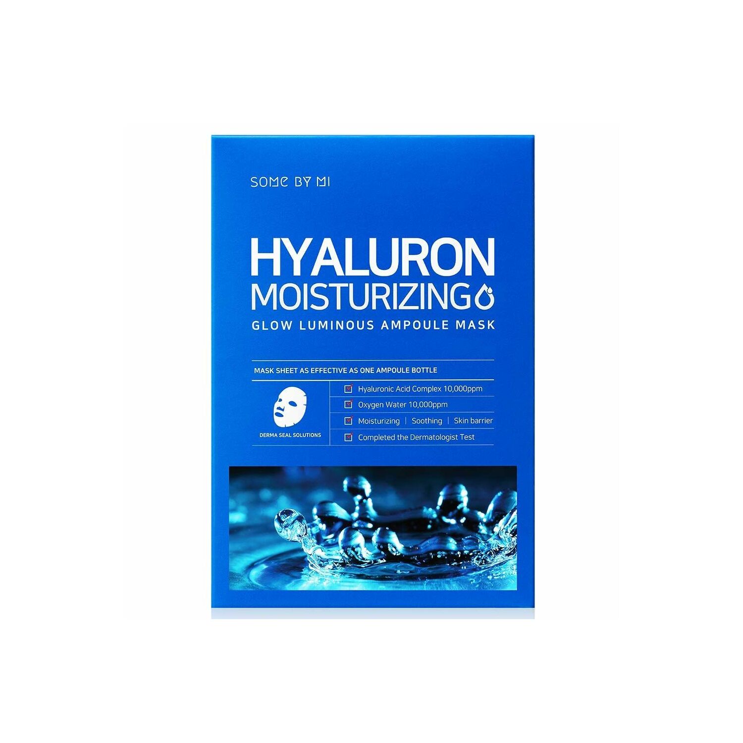SOME BY MI Hyaluron Moisturizing Glow Luminous Ampoule Mask