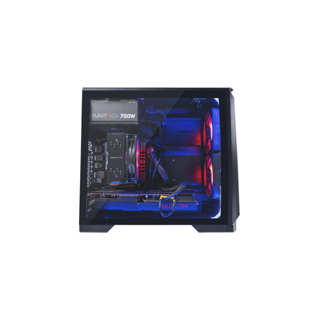 HyperWorld PC: Phanteks Eclipse P200A, AMD Ryzen 5 3600, DDR4 3000 16GB(2x8GB), RX6800-16GB, 1TB M.2 SSD