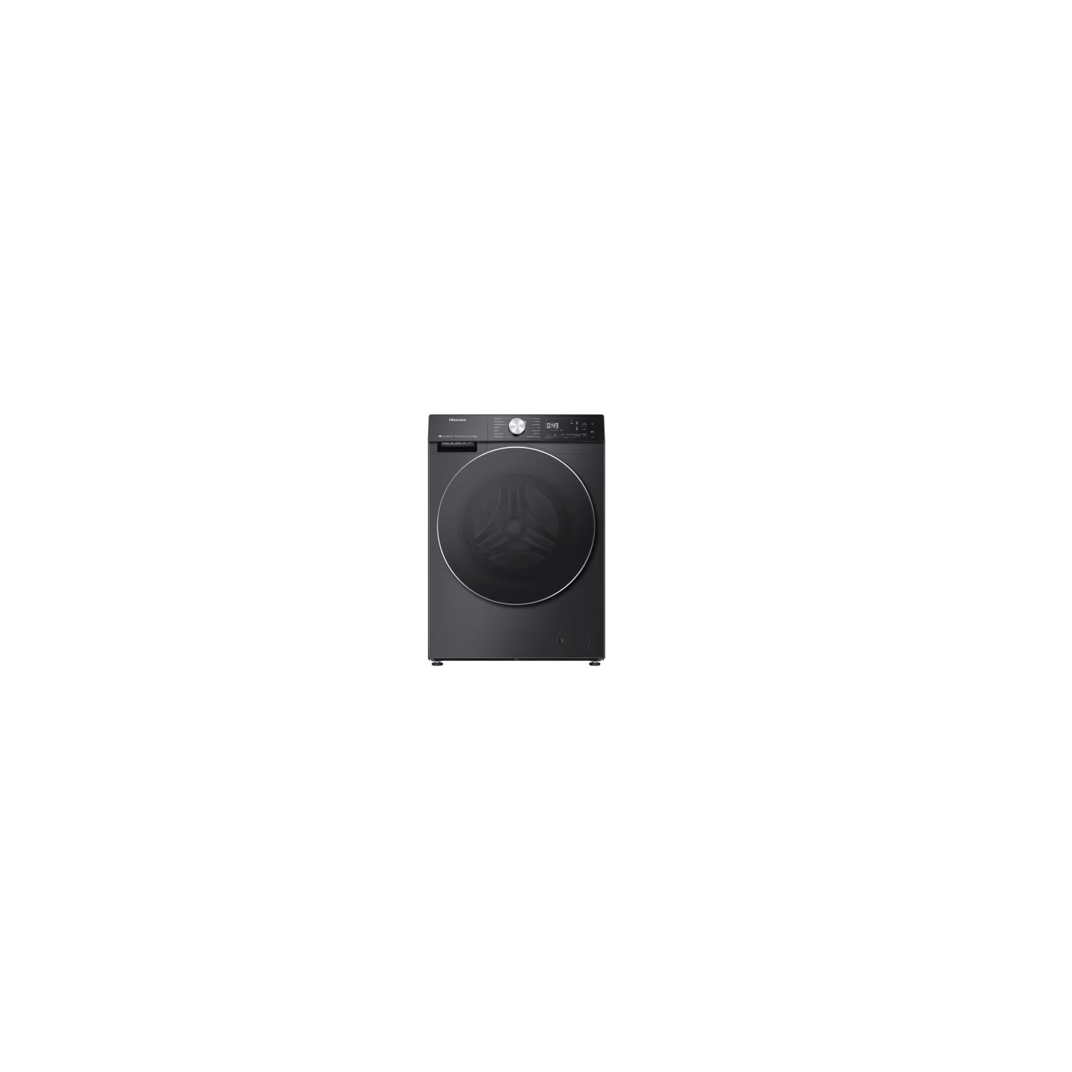 Hisense WF5S1045BB AI, Premium black, Auto dosing,10.5 кг бүрэн автомат угаалгын машин	