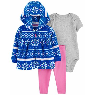 Кардиган хослол охидын цамц,боди, өмд 3ш цэнхэр