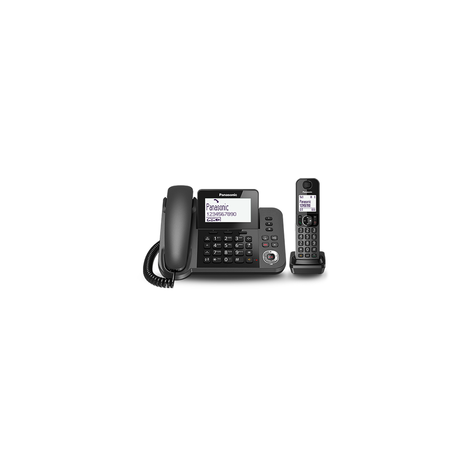 Panasonic KX-TGF320CXM Telephone - Black