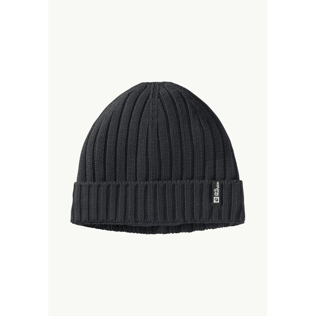RIB KNIT BEANIE