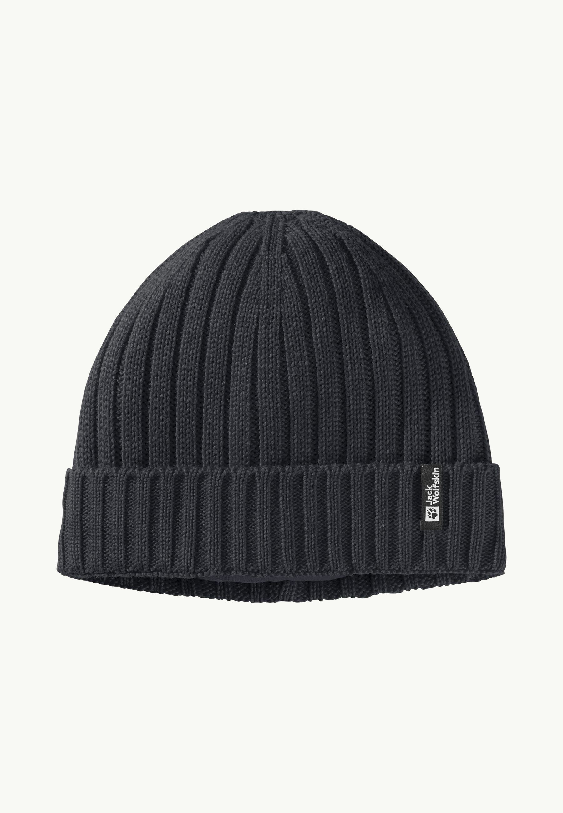 RIB KNIT BEANIE