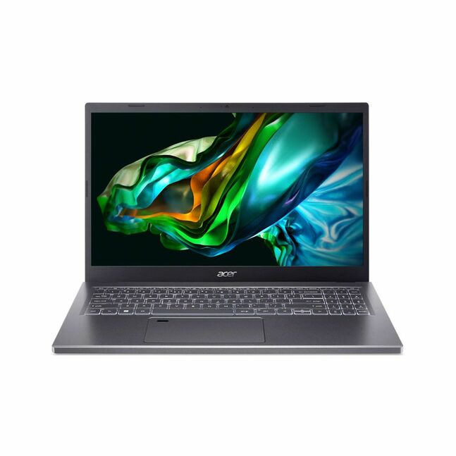 Acer Aspire 5 A515-58M-568U Steel Grey, Intel Core i5-1335U, 15.6 inch FHD1920x1080, 8GB LPDDR5 Memory, 256GB SSD, FHD USB Camera, WiFi 6, 50Wh, Acer Backpack 16 LZ.BPKM6.B05, Windows 11 Home Single Language
