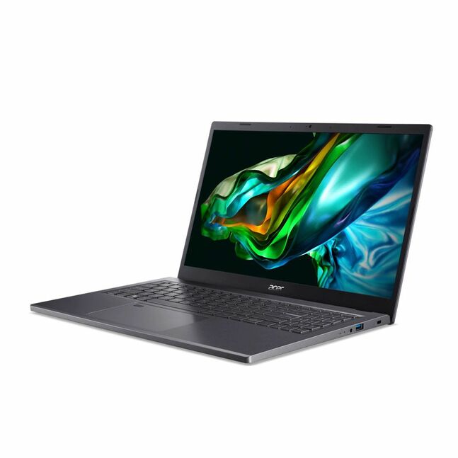 Acer Aspire 5 A515-58M-568U Steel Grey, Intel Core i5-1335U, 15.6 inch FHD1920x1080, 8GB LPDDR5 Memory, 256GB SSD, FHD USB Camera, WiFi 6, 50Wh, Acer Backpack 16 LZ.BPKM6.B05, Windows 11 Home Single Language